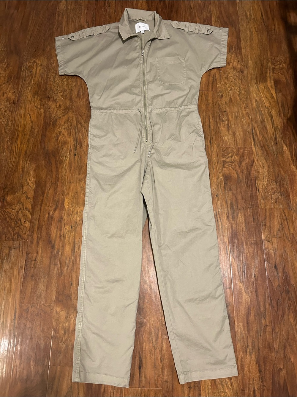 Revolve Pistola Pistachio Green Jordan Jumpsuit Flightsuit Women’s Sz Small